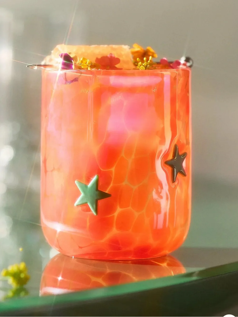 NWT Anthropologie Marquee Icon Juice Glass - Picture 1 of 2